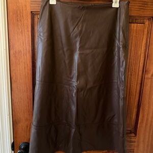 Ultra Pink Chocolate A-Line Skirt